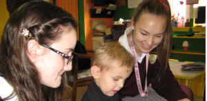 Padua Girls Visit Mom’s House