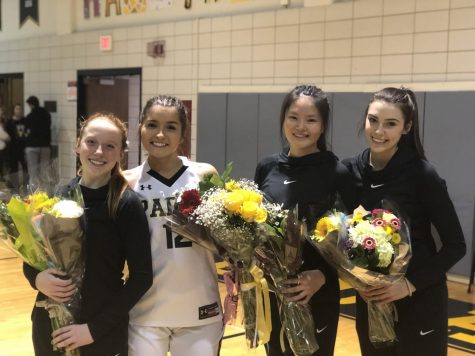 Seniors Play Their Last Season Game on Senior Night