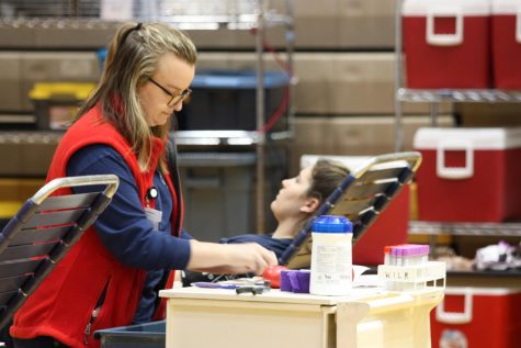 Padua Pandas Participate in the Annual Blood Drive