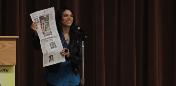 Guest Speaker Visits Padua to Promote the Forgiveness of Others