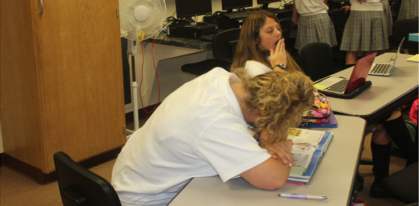 Lack of Sleep Affecting Students