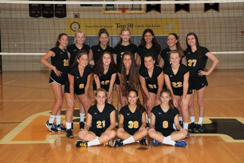 Big Win for Freshman Volleyball
