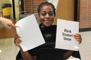 Maame Agyemang welcomes all to Black Student Union.
