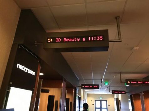 Beauty and the Beast was shown to a full theater this weekend. 