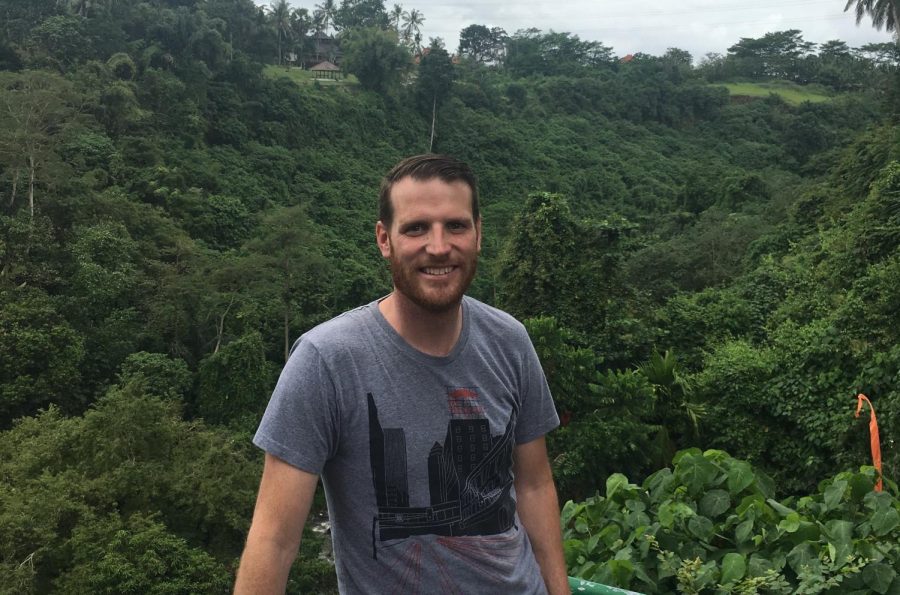 Mr. McAteer on a trip to Bali this past summer.