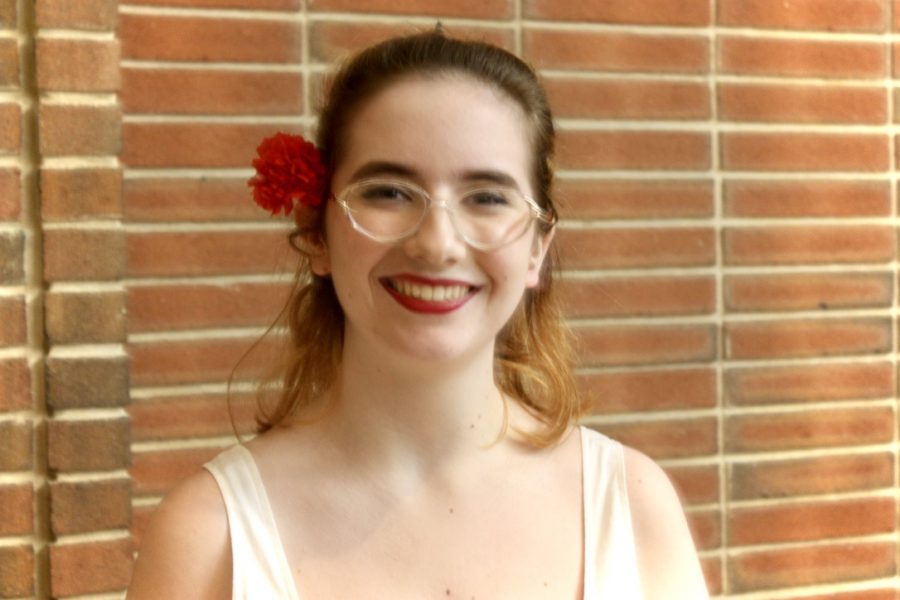 Abby Dugan~
My favorite thing I did at Padua ever was getting into theatre, that was pretty cool. I liked singing Let’s Hear it for the Boys at the Evening of the Arts last year.