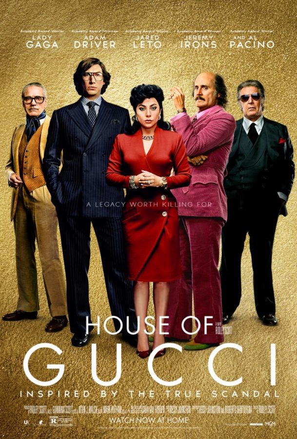 Based on a true story, House of Gucci features Lady Gaga and Adam Driver in lead roles. The film hit theaters in November 2021.